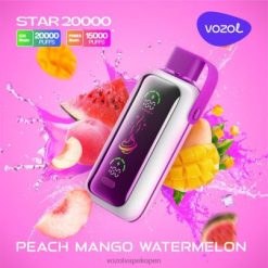 VOZOL België - VOZOL STAR 20000 perzik-mango-watermeloen NFHBL411