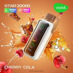 VOZOL Vape België - VOZOL STAR 20000 kersen cola NFHBL401