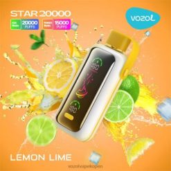 VOZOL Vape Kopen Belgie - VOZOL STAR 20000 citroen limoen NFHBL406
