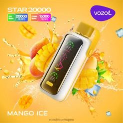 VOZOL Vape Kopen - VOZOL STAR 20000 mango-ijs NFHBL408
