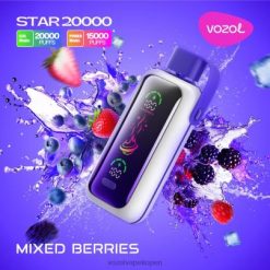 VOZOL Vape Prijs - VOZOL STAR 20000 gemengde bessen NFHBL409